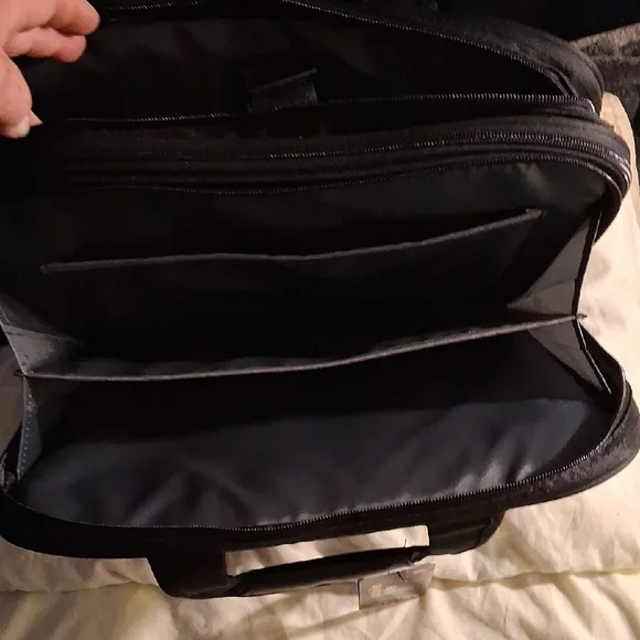 Targus Black Laptop Bag with Gray Accents